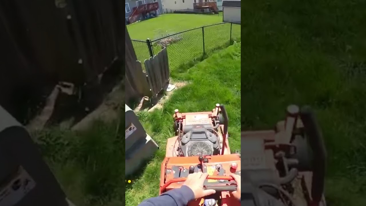 Gravely 36&rdquo; pro stance cutting THICK grass #subscribe #satisfying #shortsvideo #shorts #fyp #follow