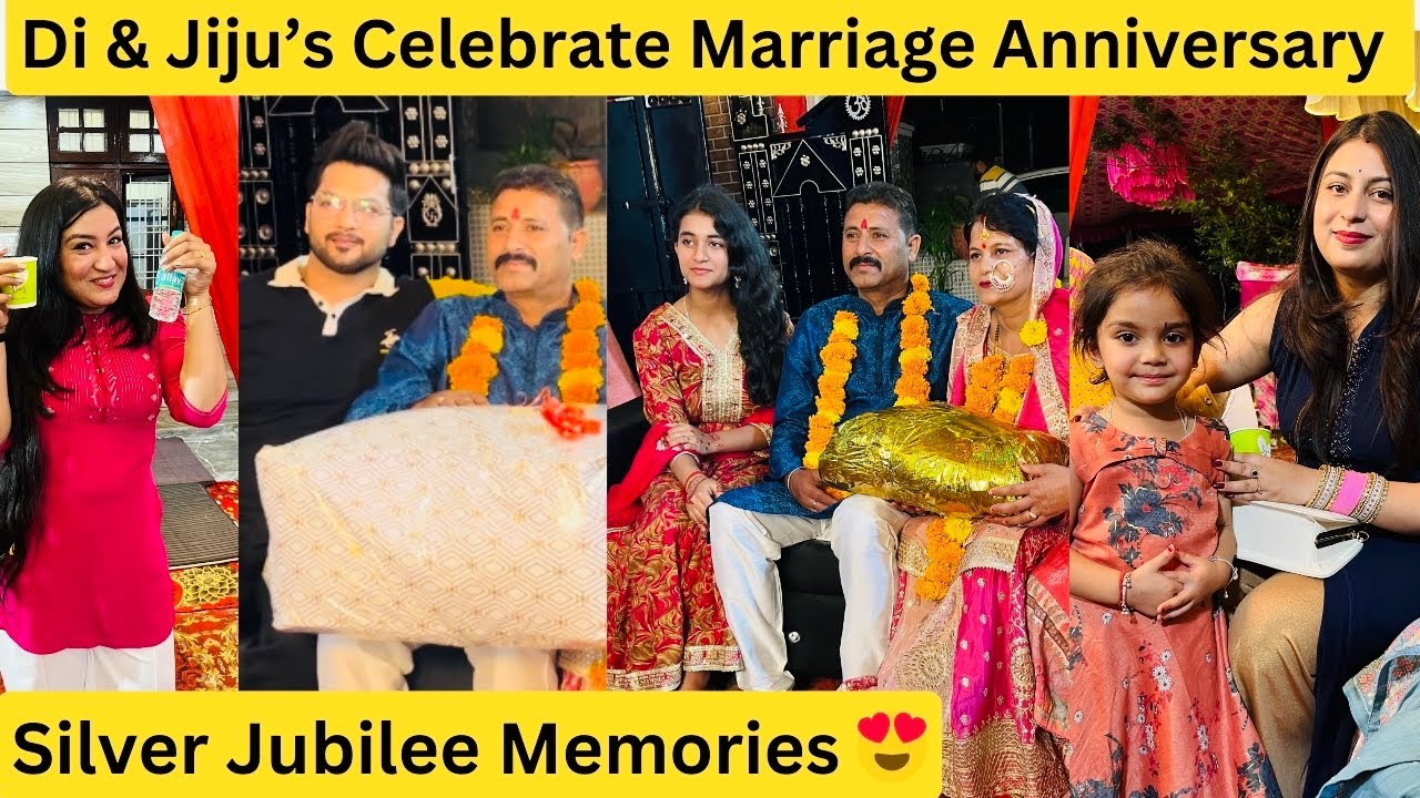 Silver Jubilee Memories || Di & Jiju’s Celebration of ❤️ Love 