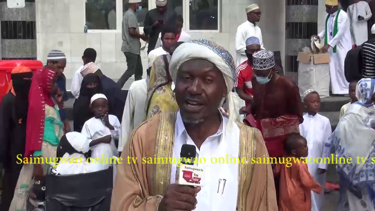 WAUMINI WA MASJID MTORO WASHUKUR KUMALIZA SALAMA MWEZI WA RAMADHANI 2020