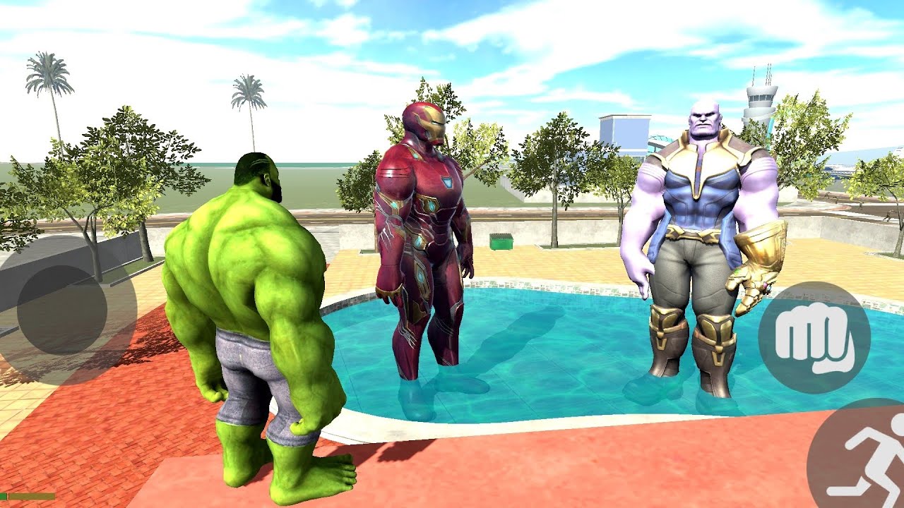 The Hulk Vs Thanos || Indian bike driving 3d game 
