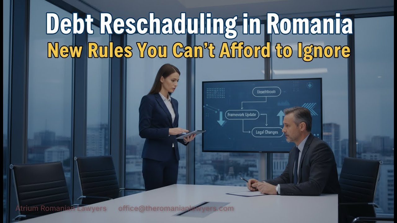 Debt Rescheduling in Romania: New Rules You Can't Afford to Ignore