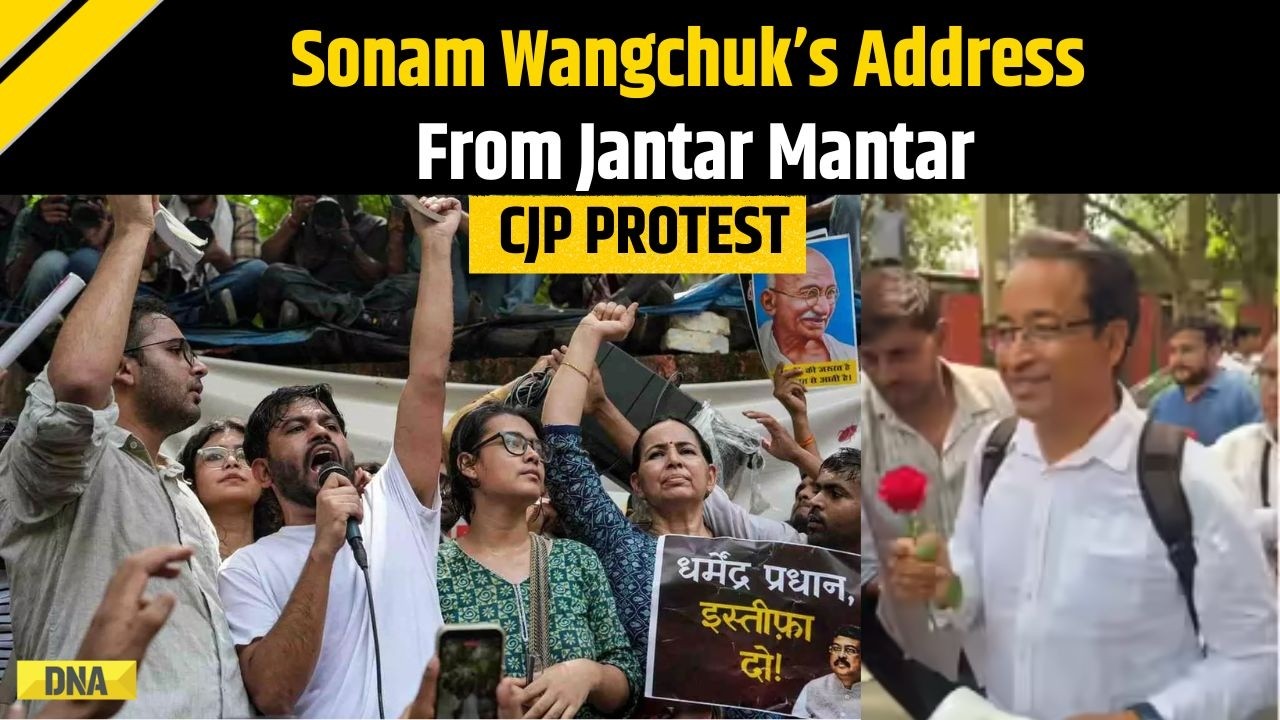 Cockroach Janata Party: Sonam Wangchuk Joins CJP Protest At Jantar Mantar, Hails Government Of India