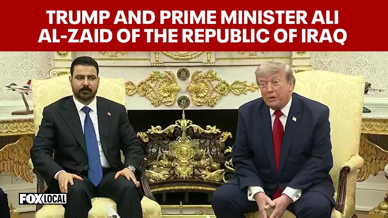 Трамп встретился с премьер-министром Ирака Али аль-Заидом