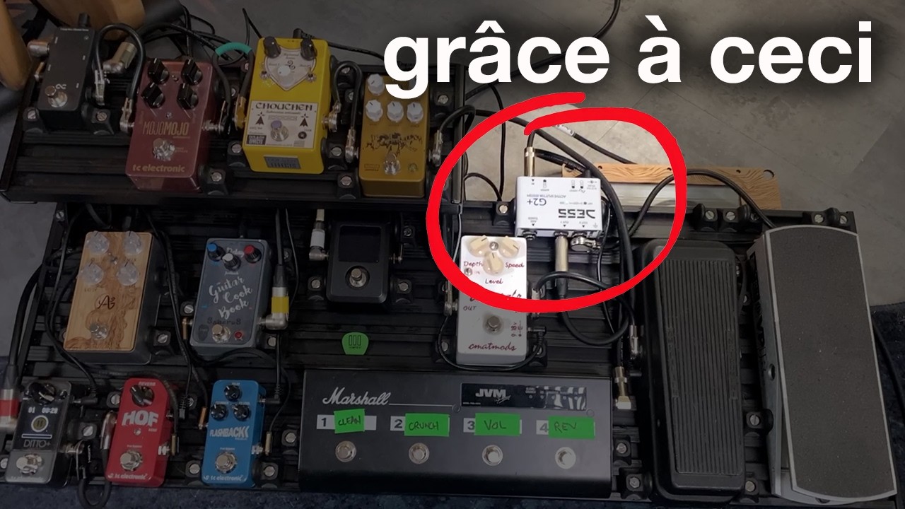 Comment j'ai sauvé le son de ma guitare (et comment vous pourrez aussi) avec le DESS G2+