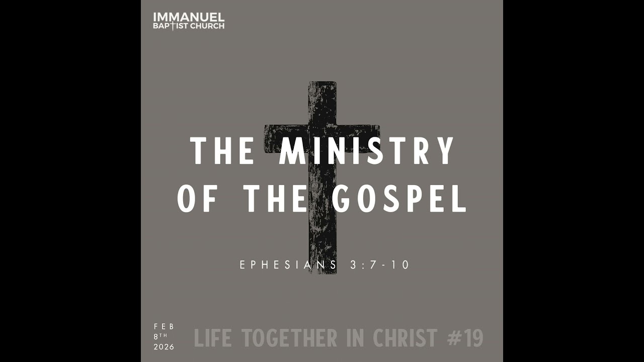 The Grand Mystery Revealed (Life Together in Christ #18) Ephesians 3:1-6 - Sunday Service