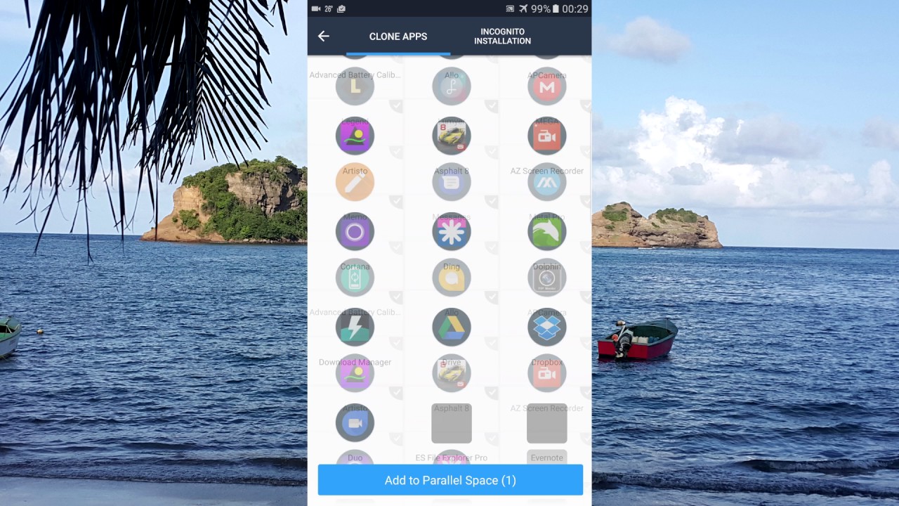 PARALLEL ANDROID APP