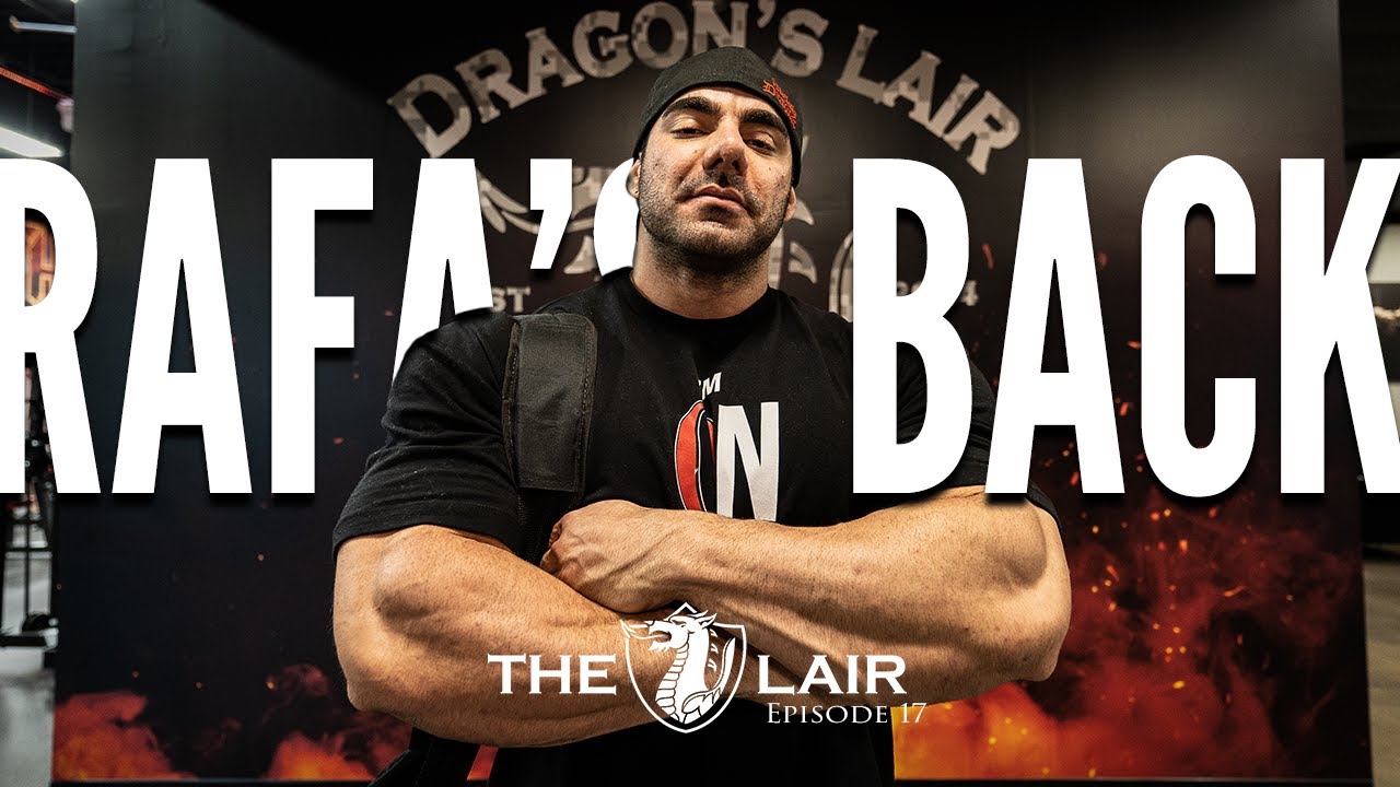 Rafael Brandão is BACK - Back workout with Flex Lewis | The Lair Episode 17