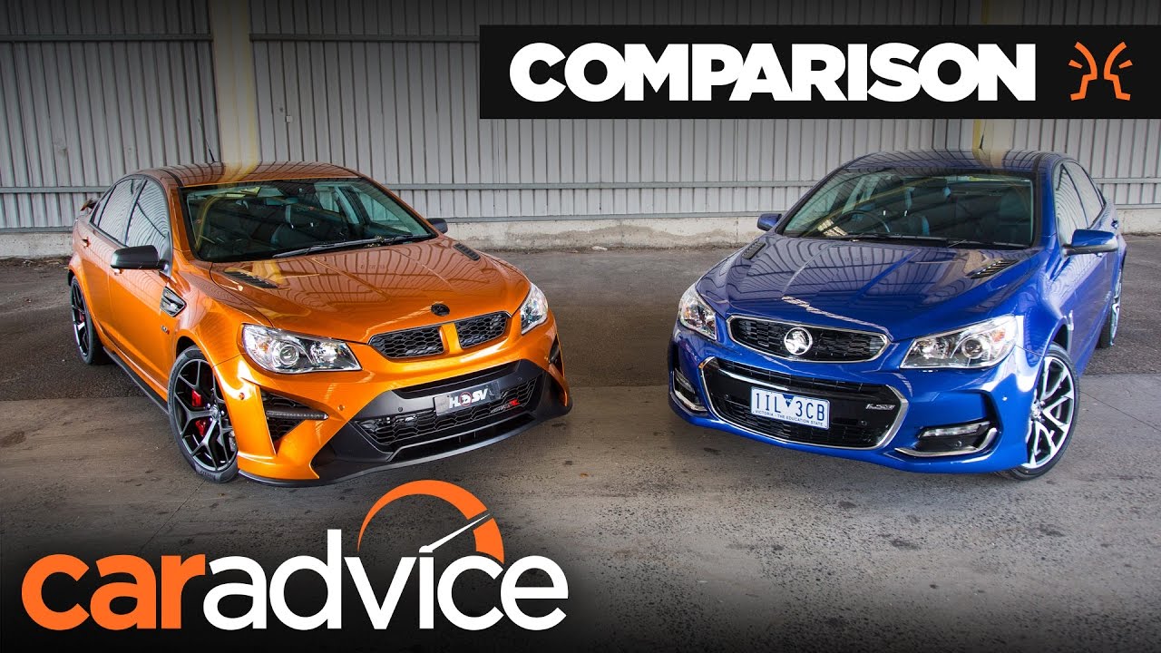 HSV GTSR W1 vs Holden Commodore SS — Is it worth the money?