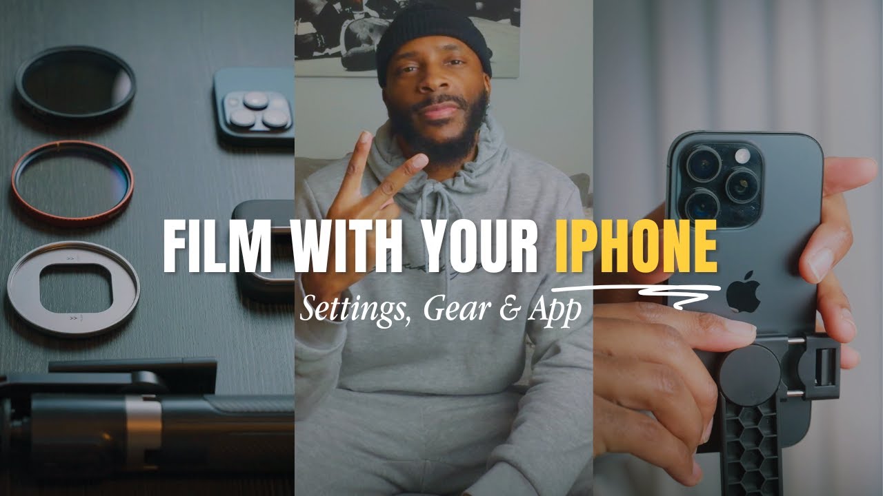 How to Film Yourself with an iPhone (Settings, Gear & App)
