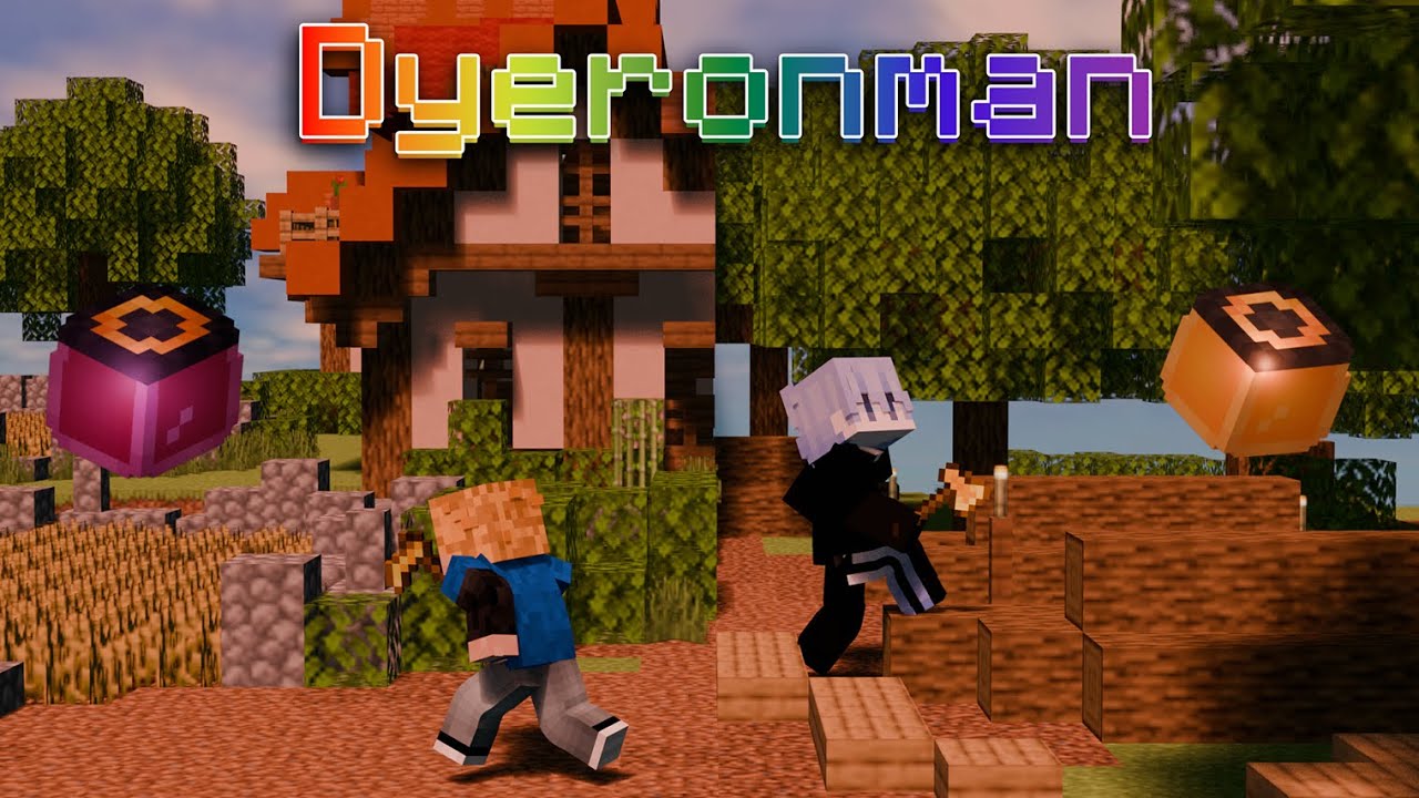 Going Our Separate Ways ft. @Derailious | Dyeronman Challenge - #3 (Hypixel Skyblock)