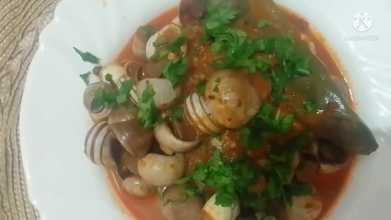 مرقة ببوش(حلزون)والسر في طبخو على الطريقة الزمنية و طريقة تنظيفو