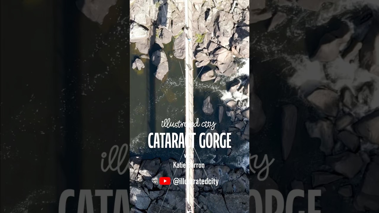 Illustrated City LAUNCESTON: Cataract Gorge #tourism #tasmania