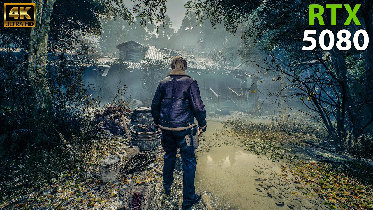 RTX 5080 - Resident Evil 4 (4K UHD 120FPS) Ray-Tracing ON | Max Graphics Settings Gameplay