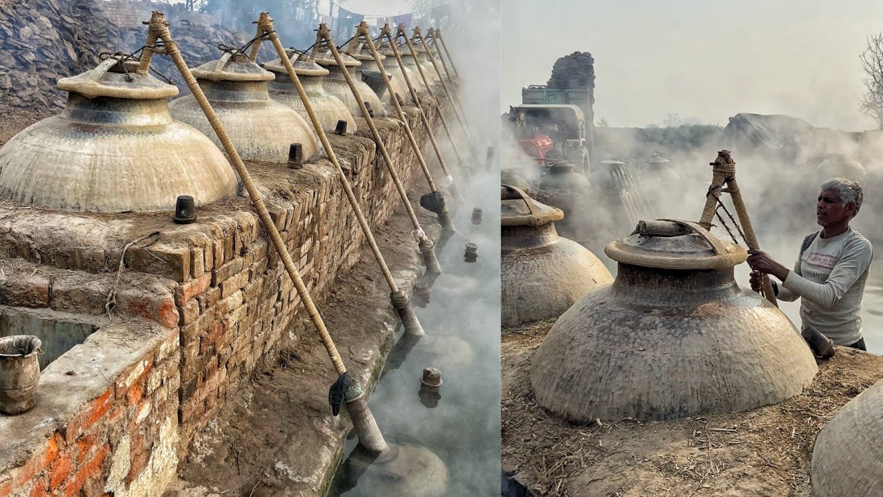 EPIC Khus Making of India😱😱 दंग रह जाएंगे आप ये देखकर😳😳 Indian Street Food | Etah | Rooh Khus Ittar