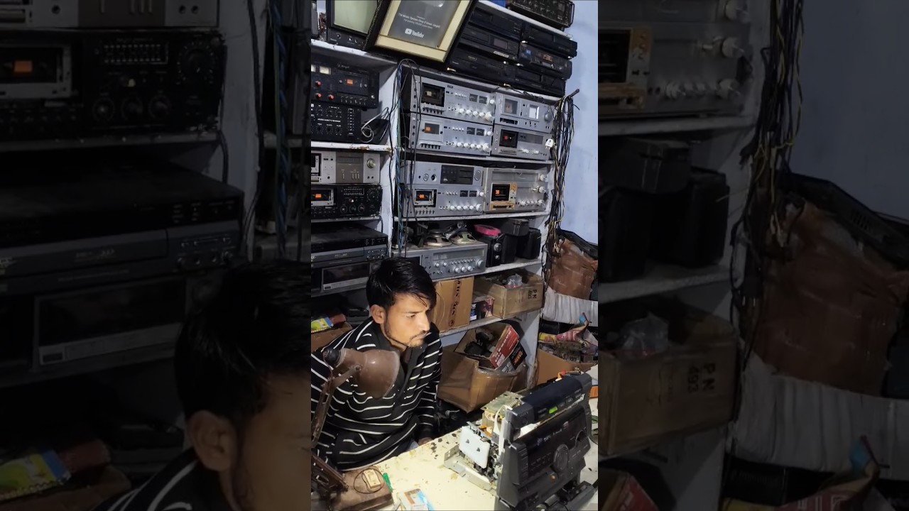 Sony Dual Cassette Recorder Deck Amplifier Repairing Centre 📱 7742853435 #sony #dual #cassette #deck