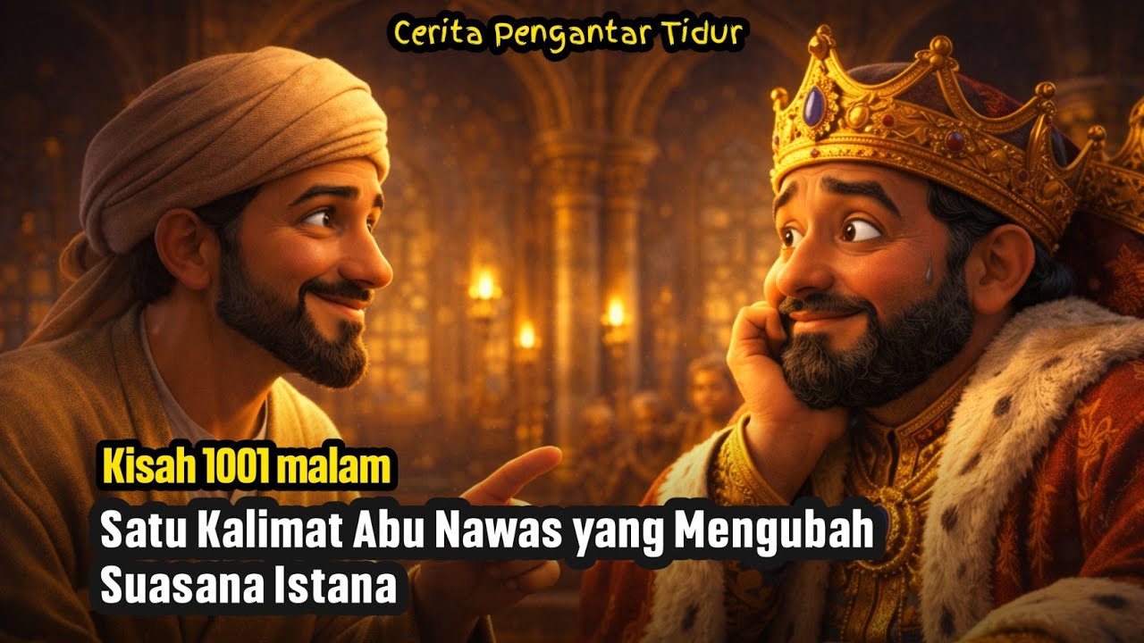 Ketika Ilmu Tinggi Kalah oleh Hikmah Abu Nawas | Raja Pun Terdiam ‼️