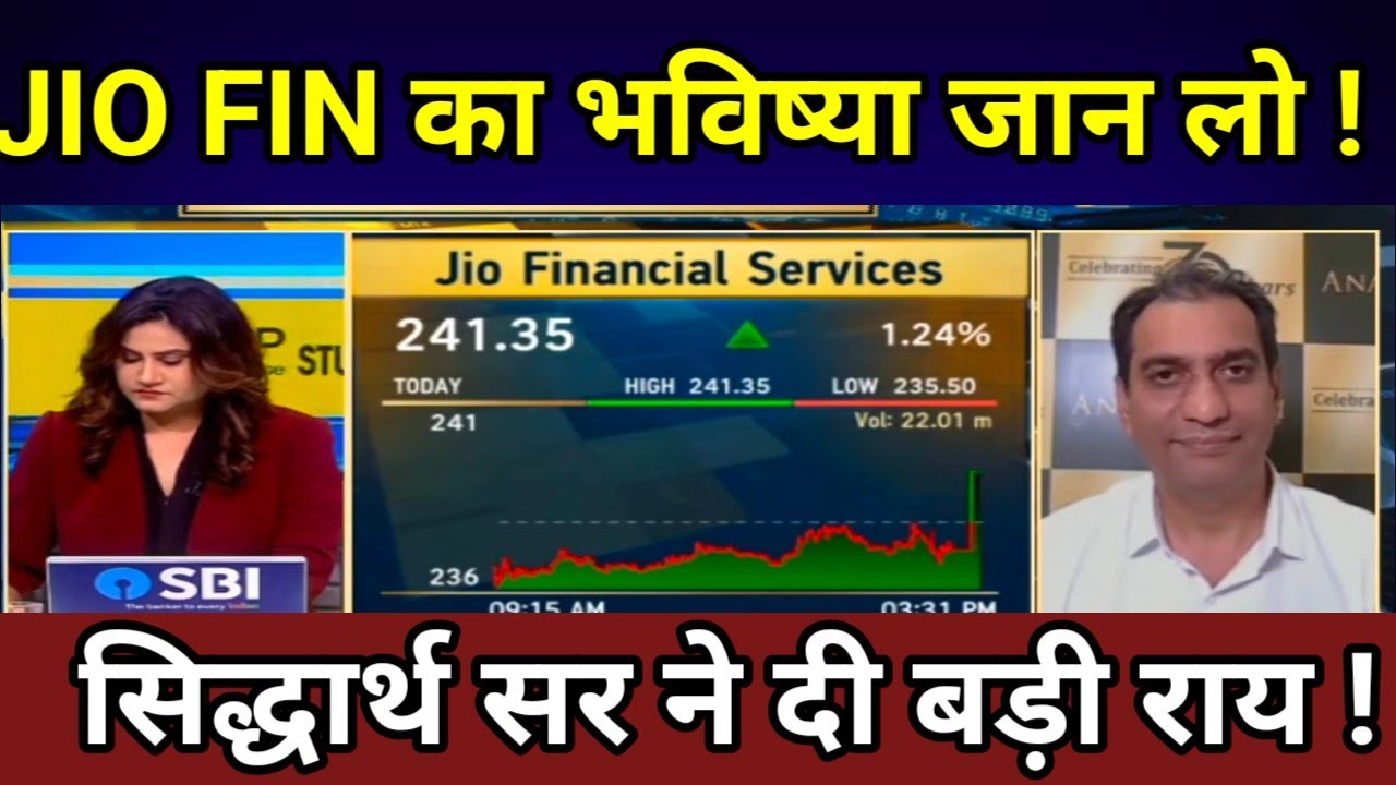 JIO FINANCIAL SERVICE LTD SHARE LATEST NEWS TODAY,JIO FIN SHARE #JIO FIN सिद्धार्थ सर ने दी बड़ी राय