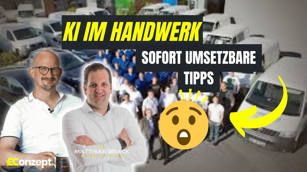 KI im Handwerk: So nutzen Handwerksbetriebe KI wirklich im Alltag (Praxis statt Theorie!)