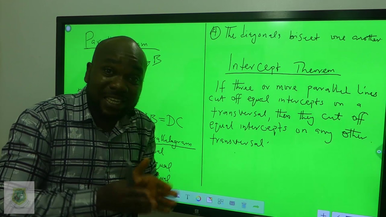 MATH- GEOMETRICAL THEOREM (SS2 3RD TERM)WK