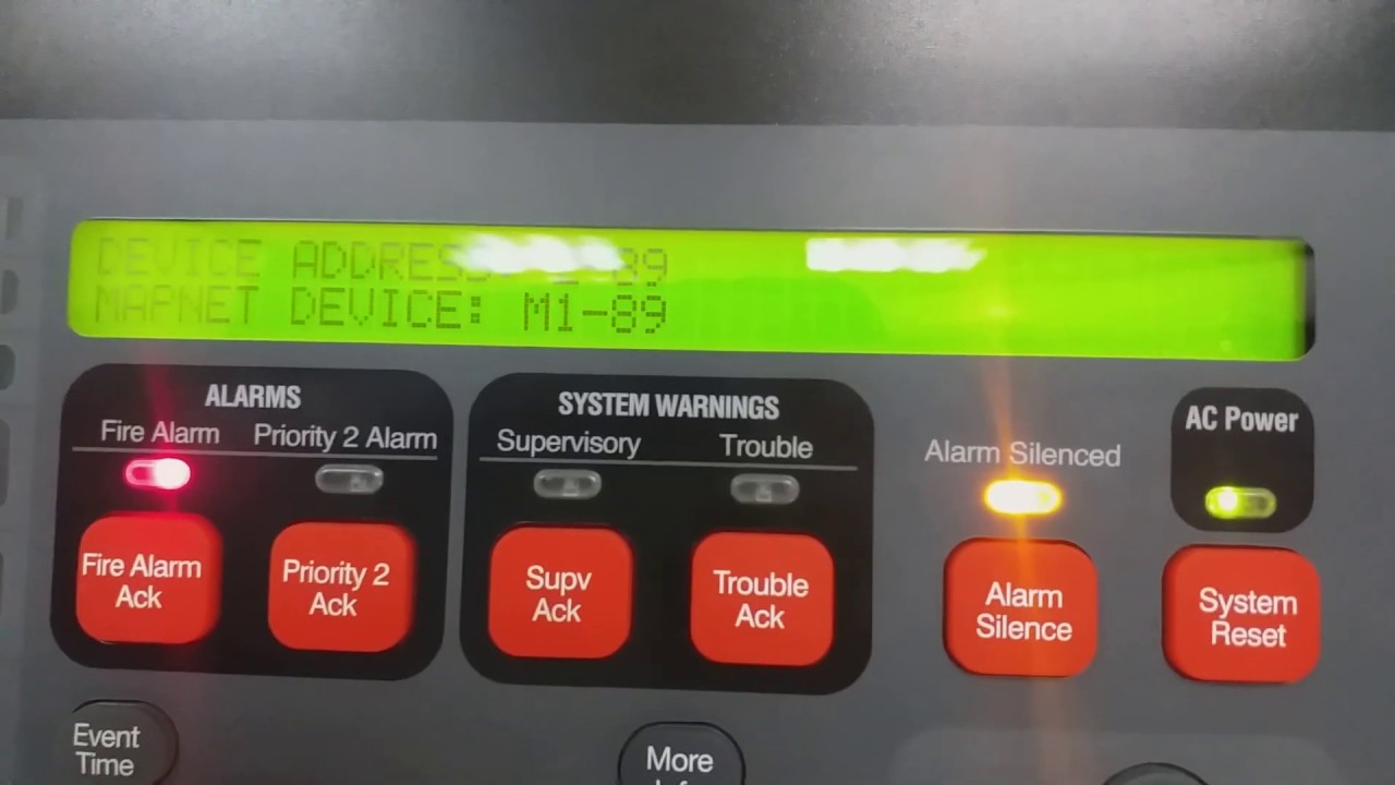 002  Simplex 4100ES   Activacion Detector de Humo