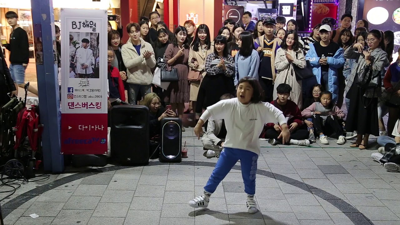 JHKTV]홍대어린이댄스장소연 hong dae   k-pop child dance jang so yeon  IDOL