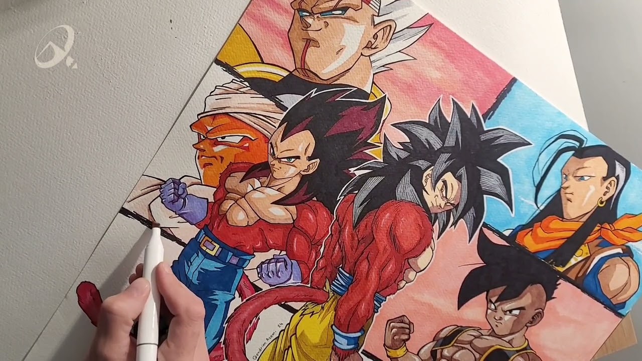 ●|| Drawing Piccolo from DragonBall GT ||●