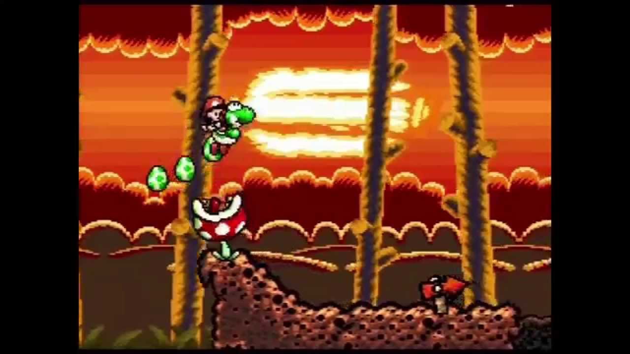 Super Mario World 2: Yoshi's Island Playthrough (Actual SNES Capture) - World 6