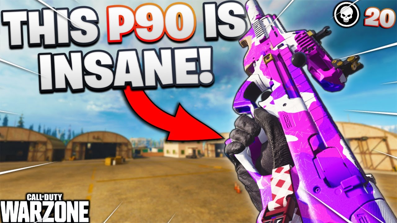 The BEST P90 SETUP In SEASON 6 Of WARZONE! *Underrated* | 20 Kill Solo Win