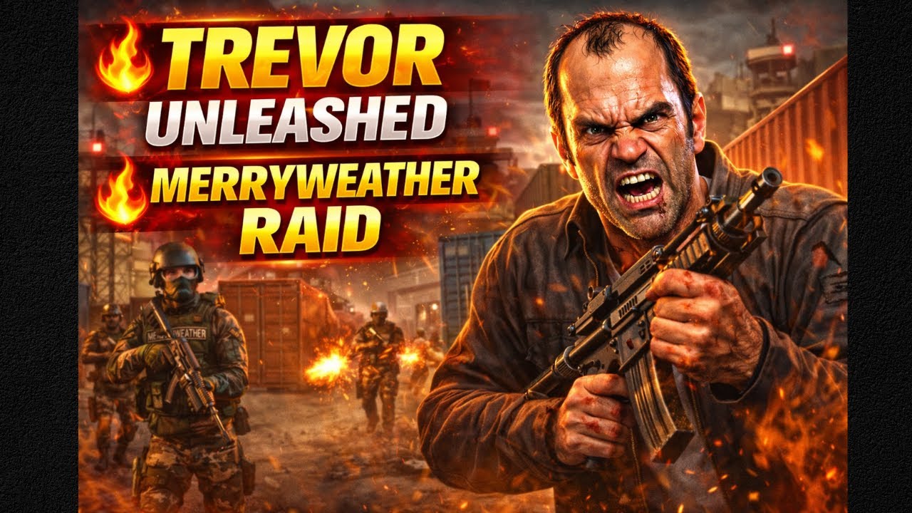 Cargo Chori Ki Planning 😈 | Trevor vs Merryweather | GTA 5 Episode 18