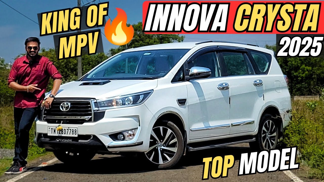 *FINALLY*😱TOYOTA INNOVA CRYSTA 2025 NEW MODEL🔥🤩 Innova Crysta Top Model ZX😍 On Road Price, Features🔥