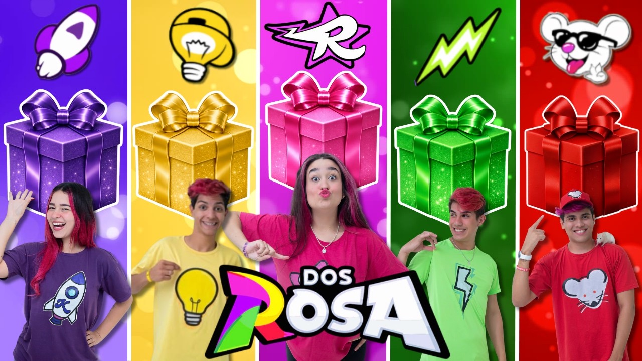 🎁ESCOLHA SEU PRESENTE! Edi&ccedil;&atilde;o: GRUPO DOS ROSAS! 🩷❤️💜💚💛