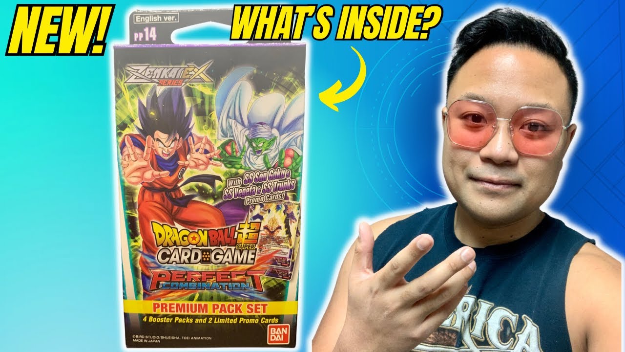 NEW Dragon Ball Super - Perfect Combination - Premium Pack Set