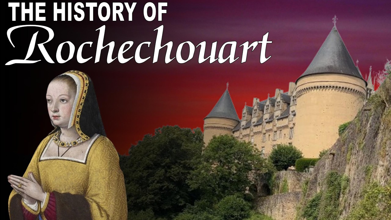 METEORITE in a medieval town: the history of Rochechouart, France, in Haute-Vienne, 4K August 2024