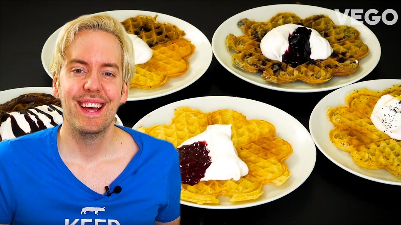 Veganska våfflor x 4