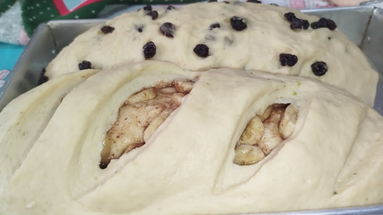 Pão de Passa Que Fica Gigante com Fermento Natural de trigo