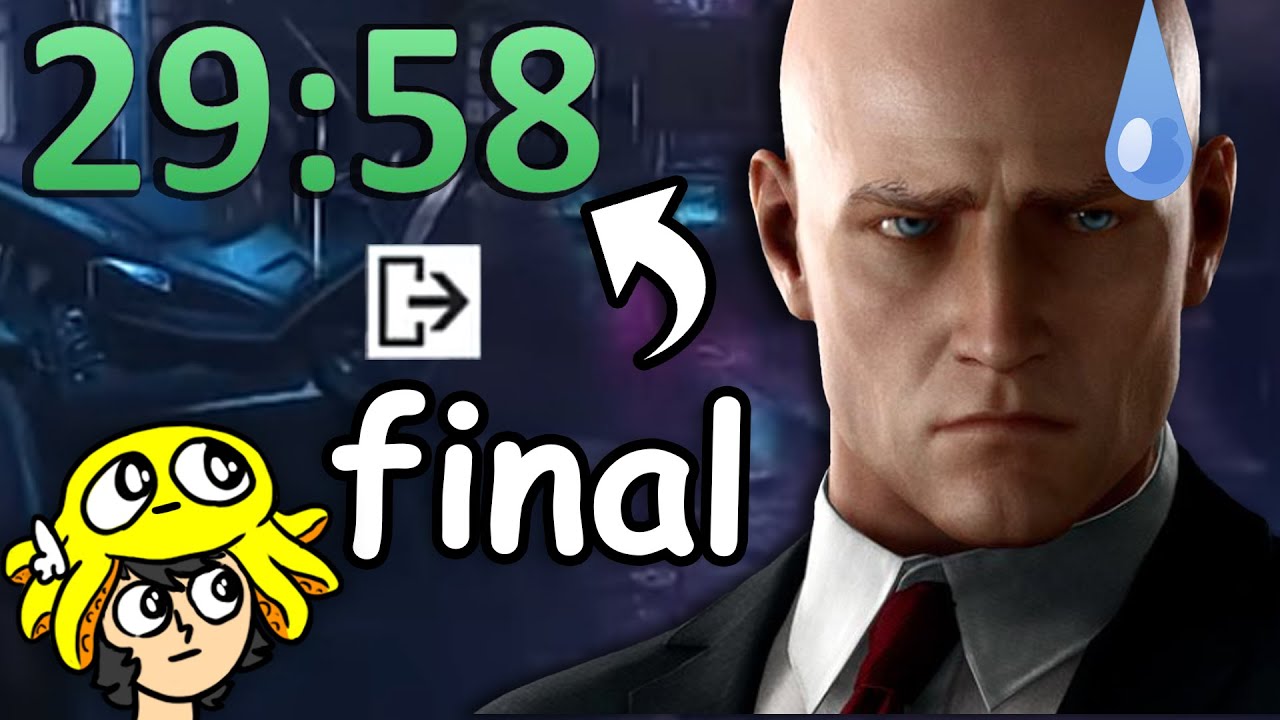 apostei que terminaria hitman em menos de 30 minutos