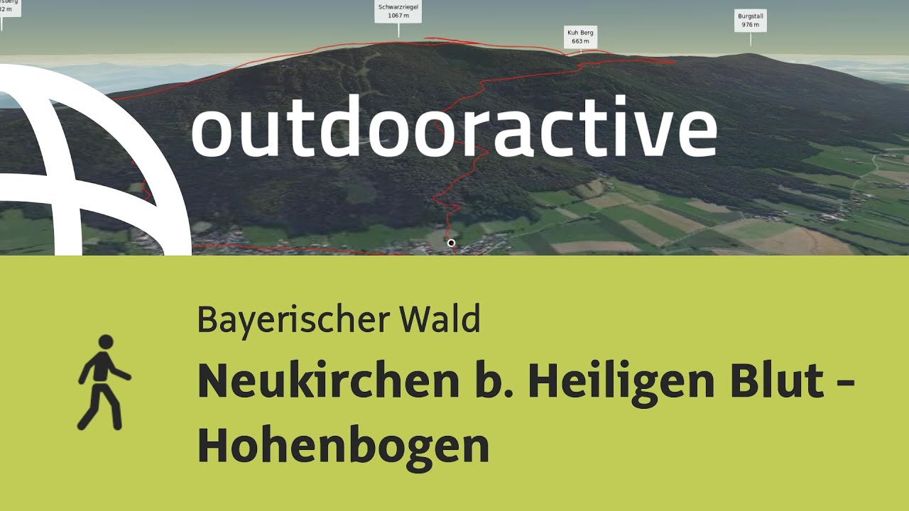 Wanderung im Bayerischen Wald: Neukirchen b. Heiligen Blut - Hohenbogen