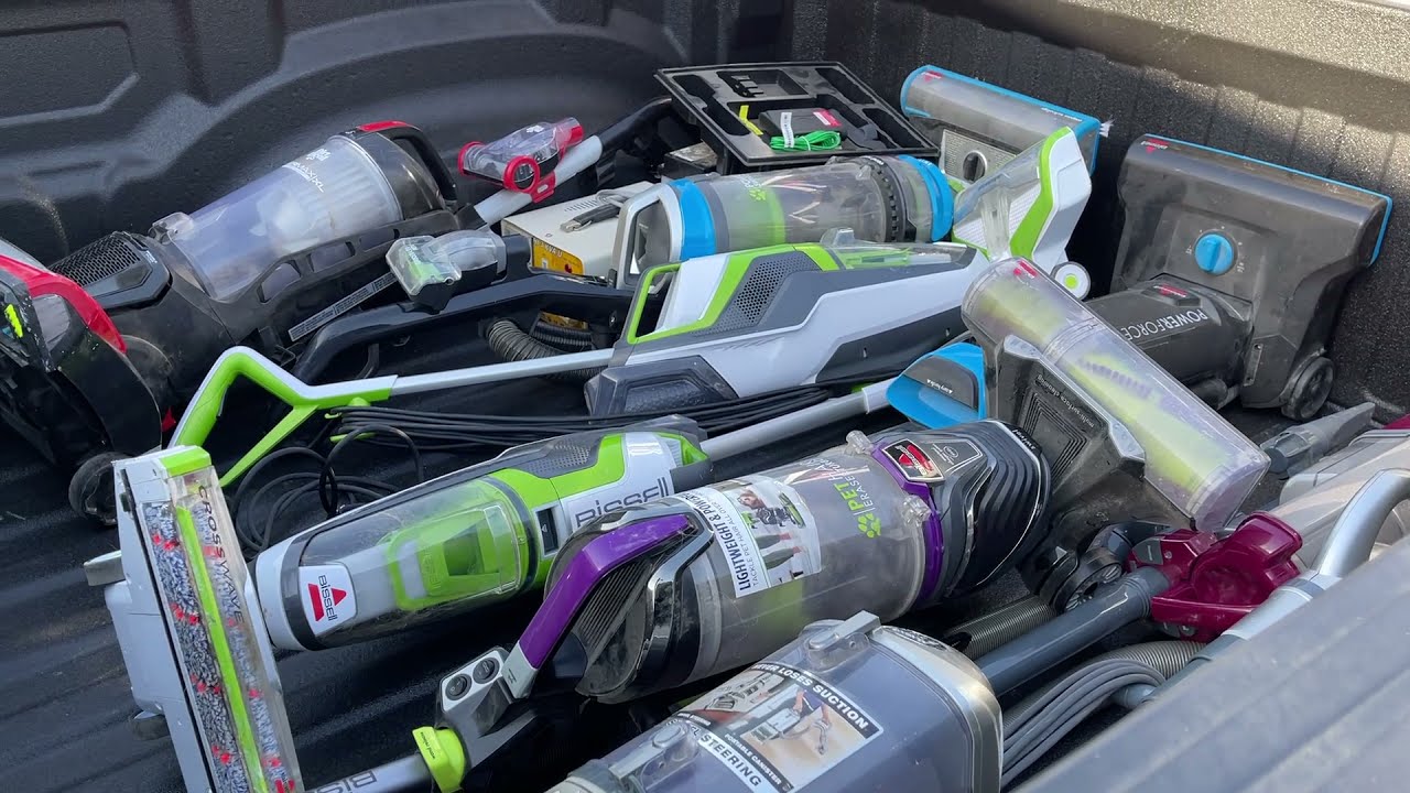 Late Summer 2021 Trash Hauls - Vacuums Saved, Commercial Weed Trimmers, AC Unit