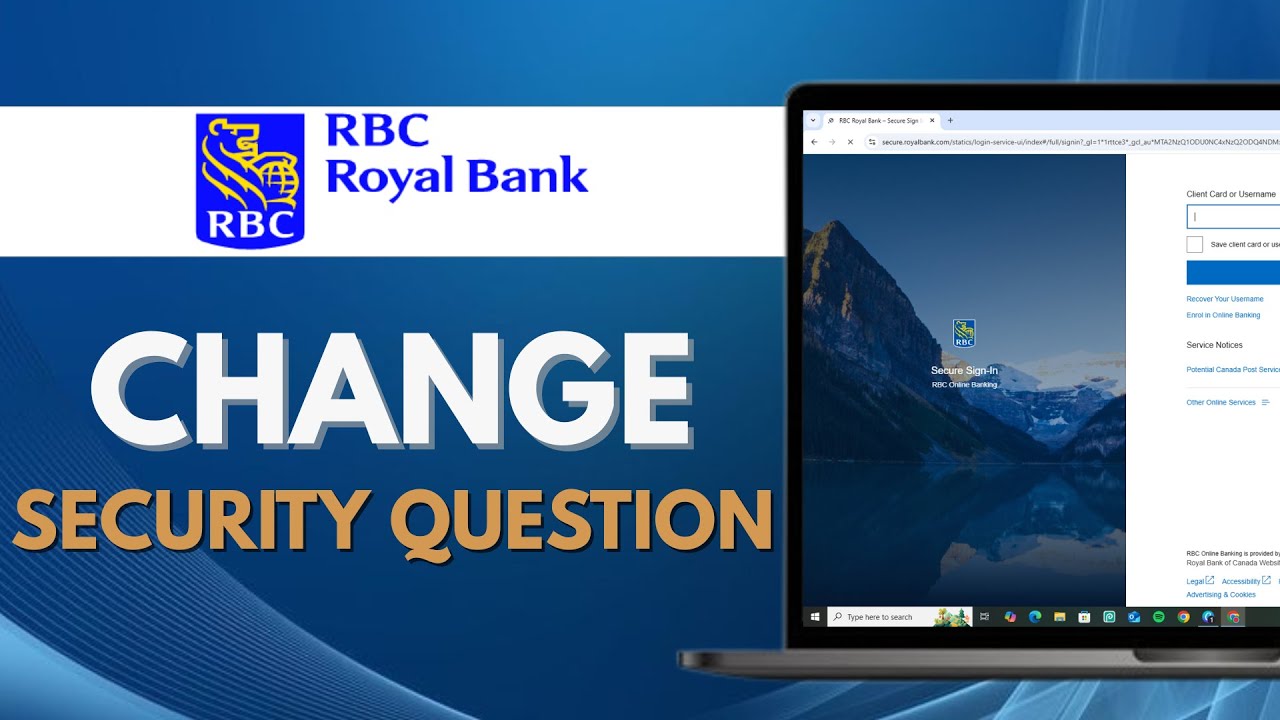 How to Change Your Security Question in RBC Bank: Step-by-Step Guide