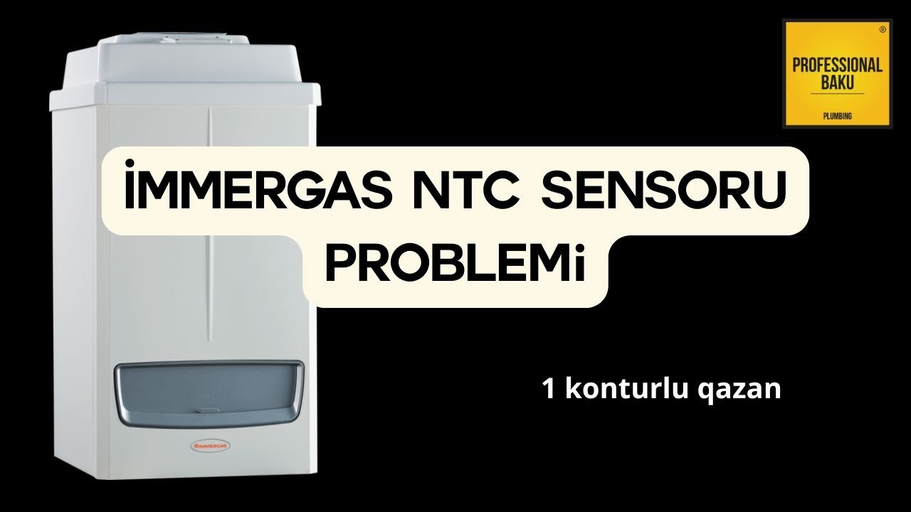 Immergas Victrix 55 Pro – Qazan fasiləsiz çalışırdı, problem, boylerin NTC sensoru imiş.
