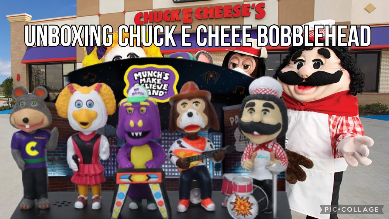 UNBOXING THE NEW CHUCK E CHEESE’S BOBBLEHEAD