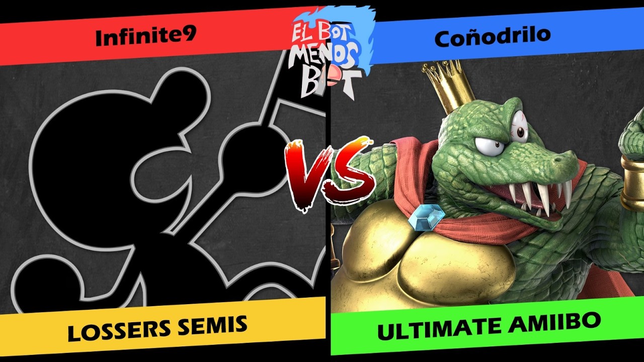 Bot menos Bot Lossers Semi Finals Infinite9 vs Coñodrilo
