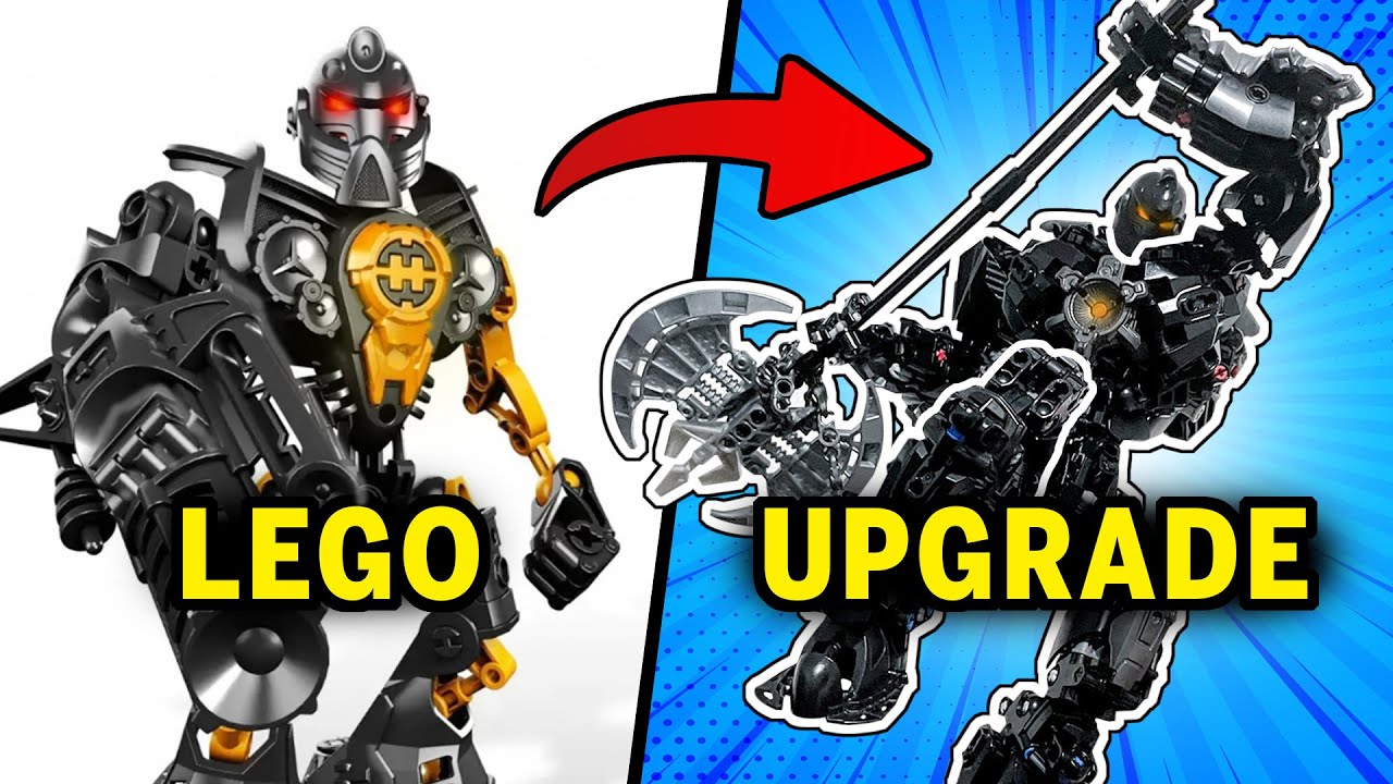 Using STRINGER's LEGO Parts To Build Bionicle MOCs