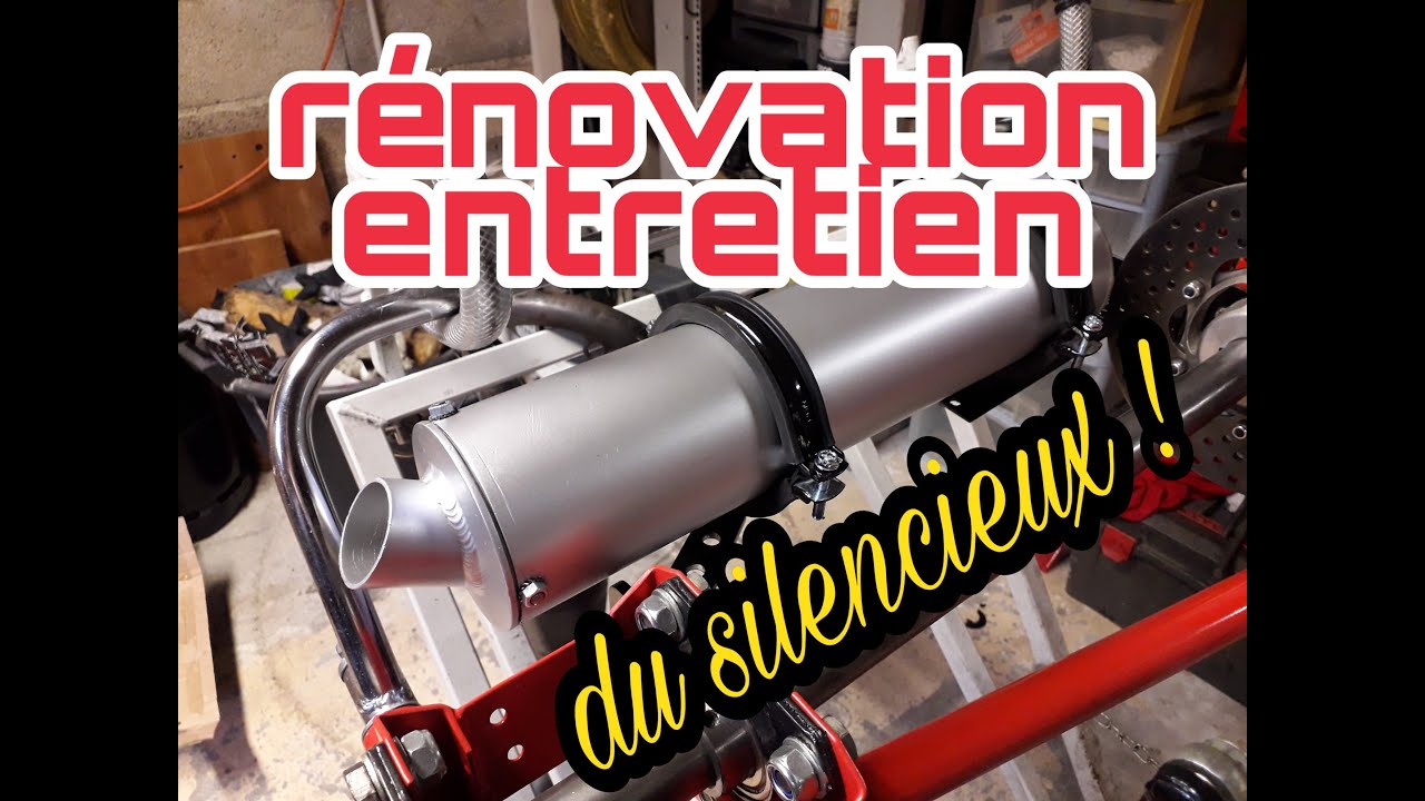 REFAIRE UN SILENCIEUX D'ECHAPPEMENT !