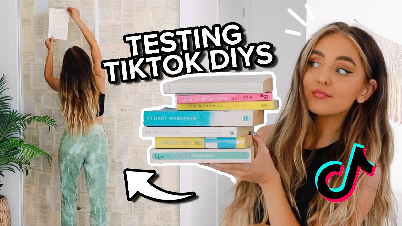 Testing DIYs I Found On Tiktok for the Ultimate EASY Room Transformation! *Success?!