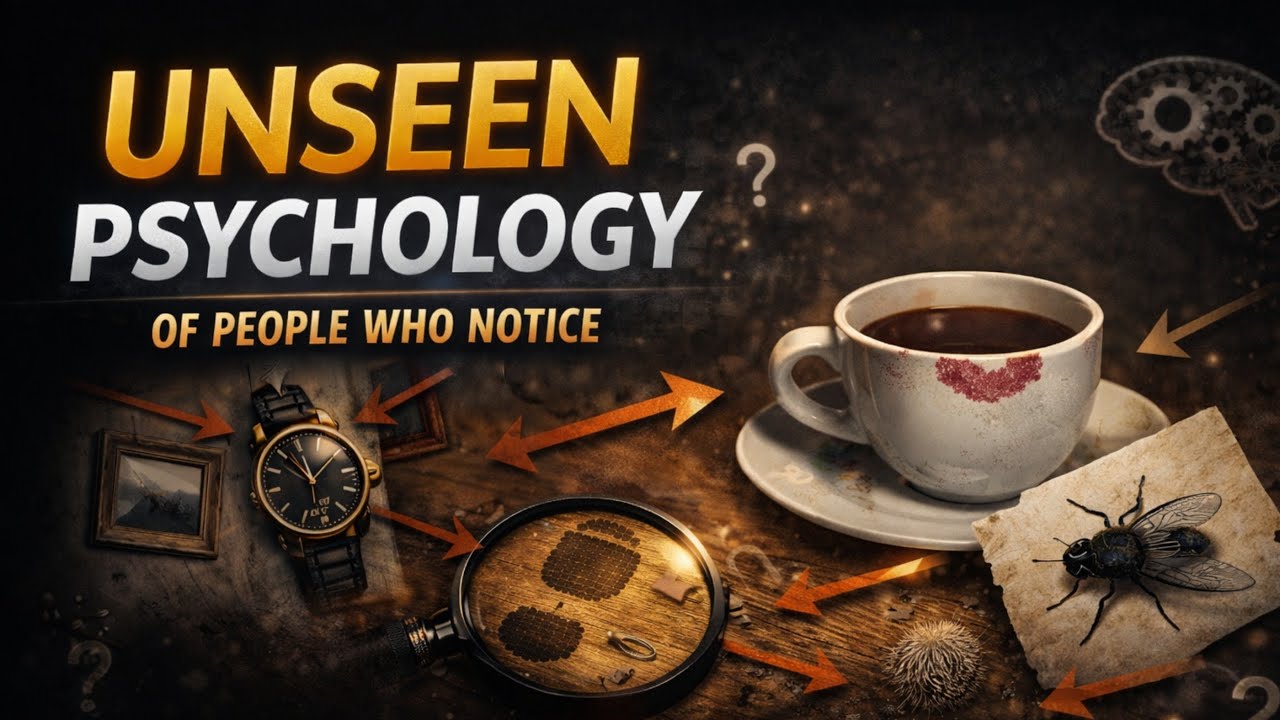 Unseen Psychology of People Who Notice Every Little Detail