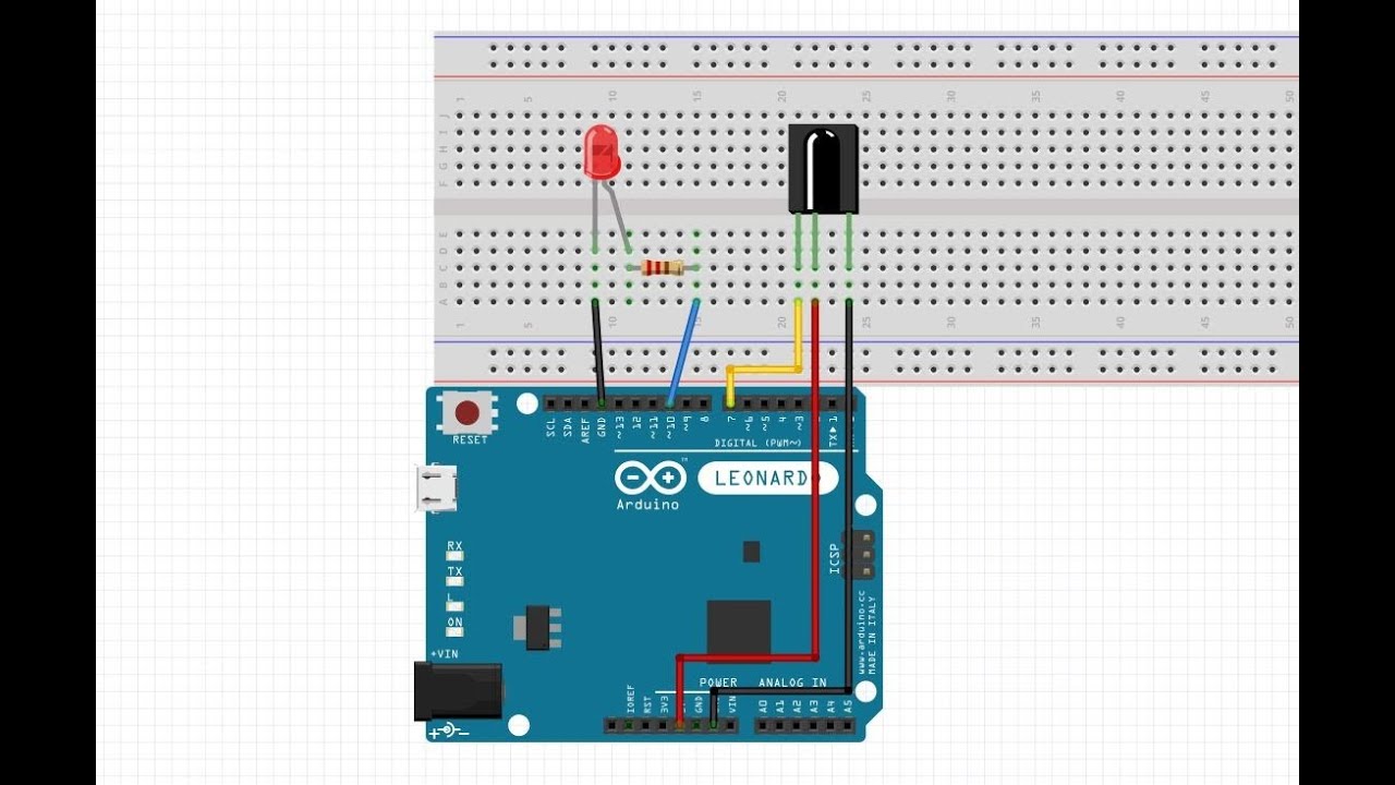 12. Jak sterować Arduino za pomocą pilota?  Podstawowe sterowanie IR (TSOP2236)