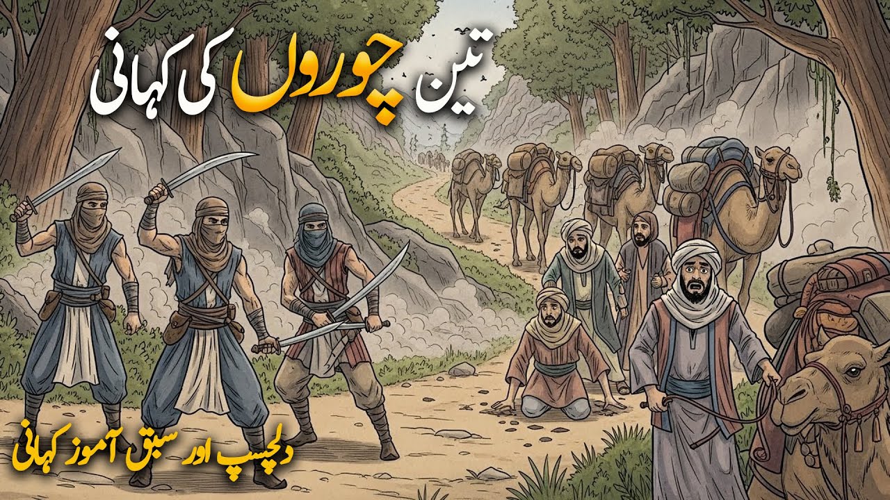 Arab Ke Choron Ka Aik Geroh | Nojawan Chor Ki Sachi Kahani | Moral Stories