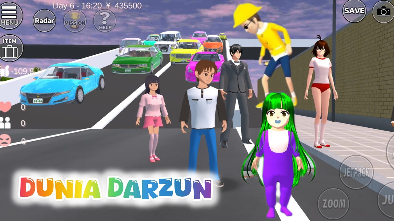 KUMPUL MOBIL DI JALAN RAHASIA #sakuraschoolsimulator 