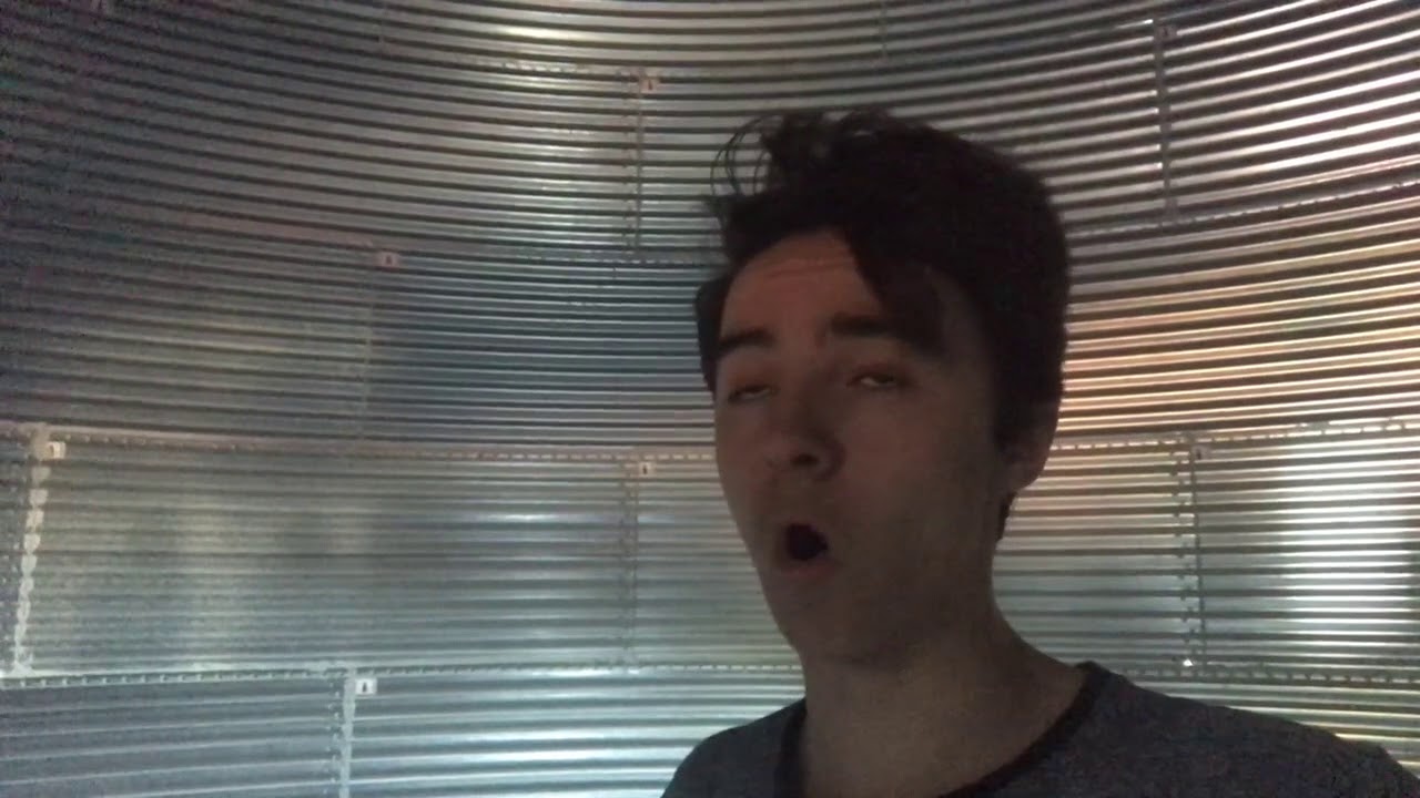 Kid Sings Halo Theme Song in an 800t Silo